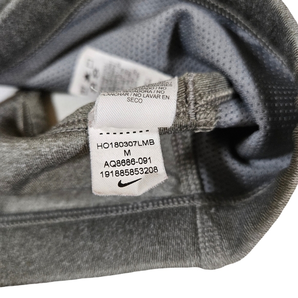 Nike Sports Bra, Heather Grey, Medium - Picture 8 of 11